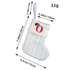 English Letter Christmas Socks