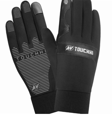 Fleece-Lined Warm Cycling Gloves