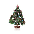 Christmas Tree Brooch - Fashion Rhinestone Jewelry