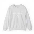 Round-neck Sweater with Dog Mother Letter Printing