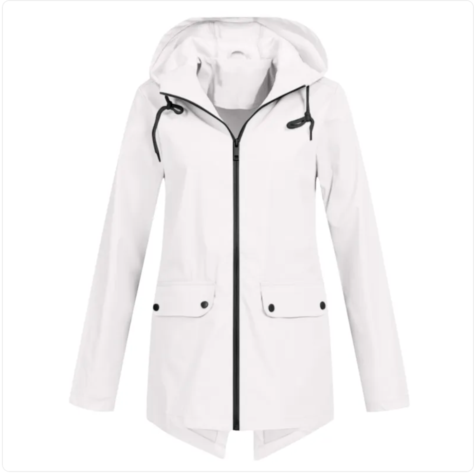Windbreaker Zipper Hooded Lightweight Outdoor Windproof Jacket Thin Outdoor Jacket Women
