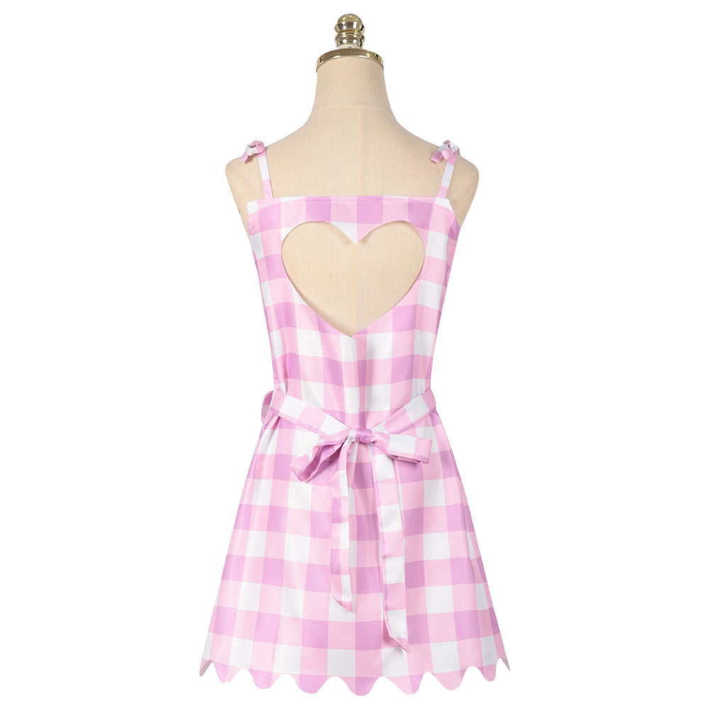 Women's Barbie Plaid Swimsuit and Cosplay Costume Set