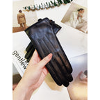 Winter Sheepskin Gloves for Women