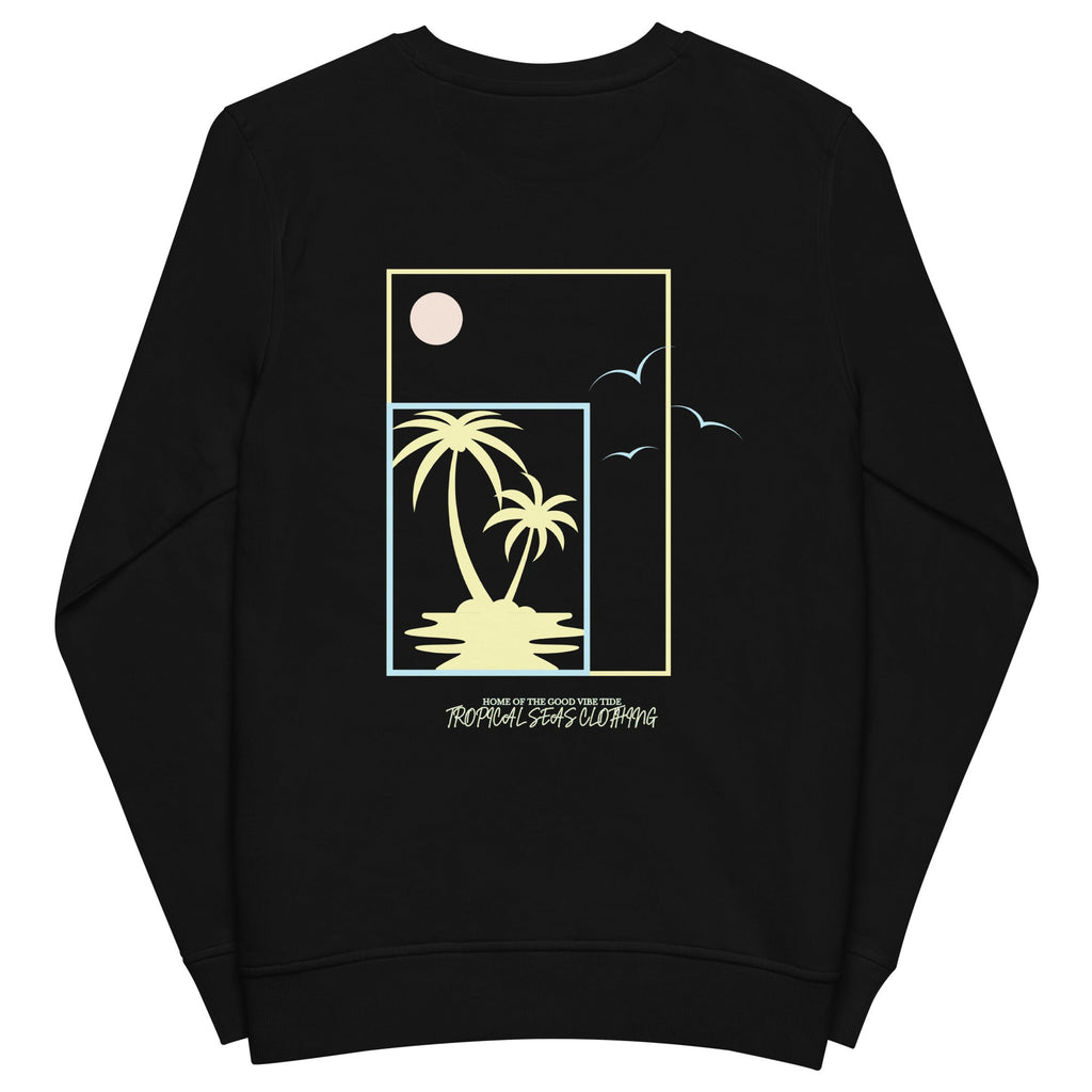 Unisex Neon Nights Organic Sweatshirt | Streetwear