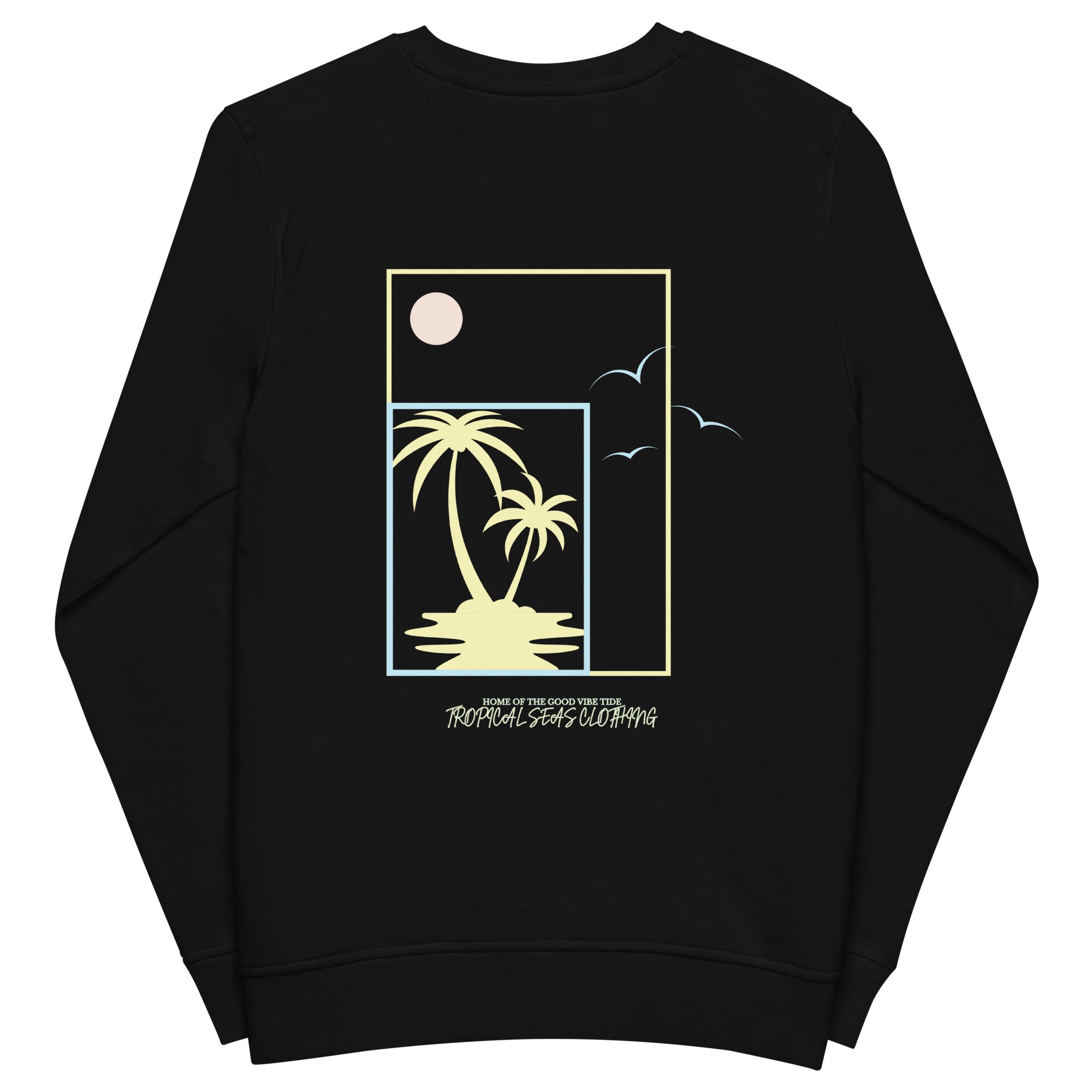 Unisex Neon Nights Organic Sweatshirt | Streetwear