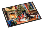 Keeshond Cozy Christmas Doormat