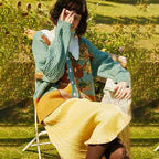 Brilliant Art Paranoia Retro Cardigan Sweater Coat