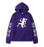 One Piece Nika Luffy Hoodie Sweatshirt for Unisex | Streetwear
