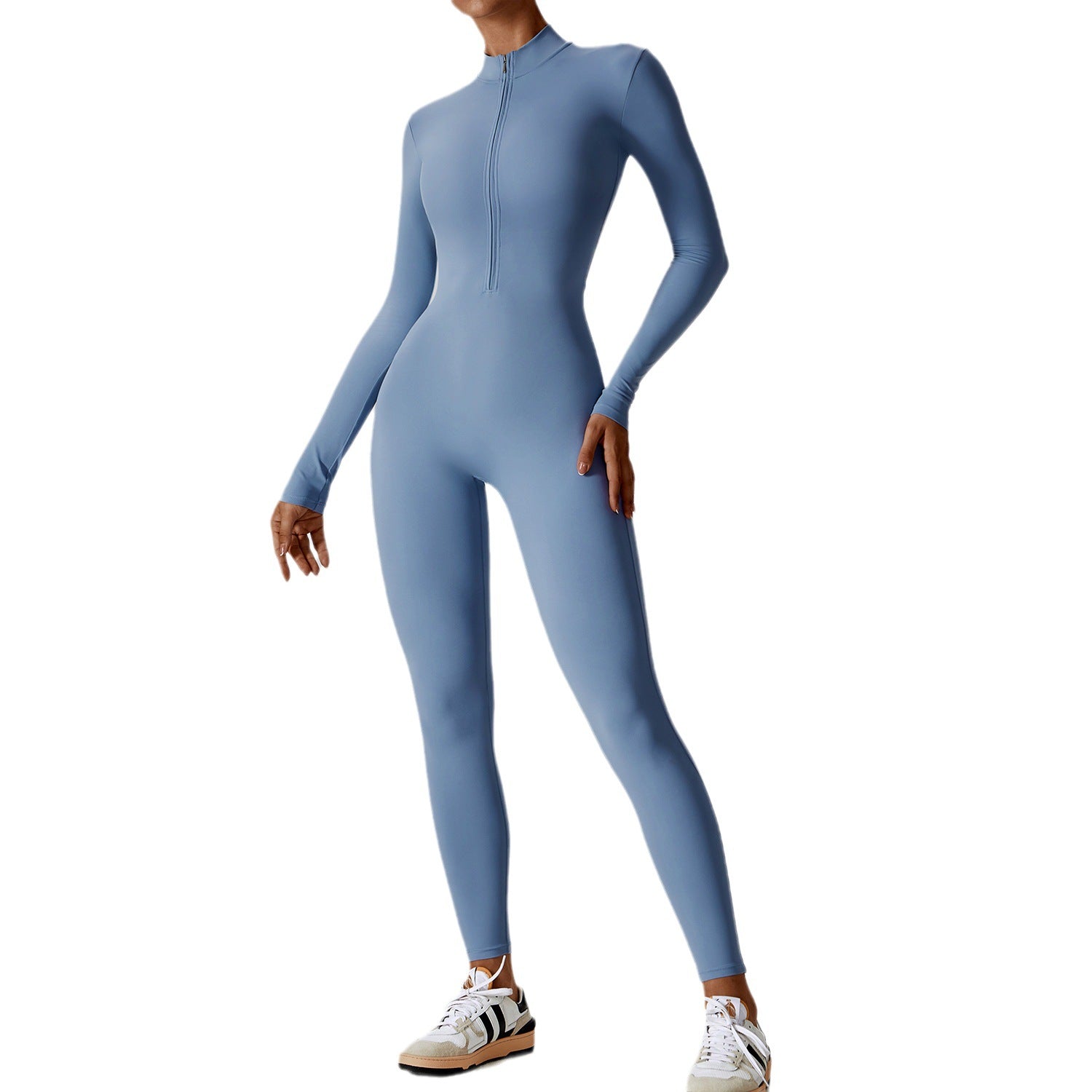 Zechuang High-Intensity Long Sleeve Yoga Bodysuit 8306