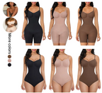 Plus Size Women's Stretch Shapewear Bodysuit