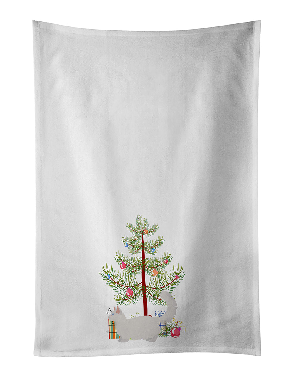 Munchkin Cat Christmas Kitchen Towel Set of 2