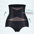 Ice Silk Shaping High Waist Panties