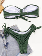 2021 Women's Sexy Ruffled Bikini Swimwear B600W