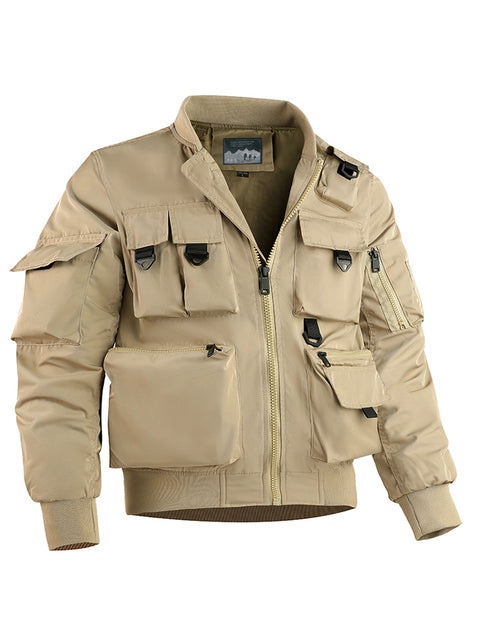 Men's Tactical Jacket - Windproof & Waterproof Outdoor Wear