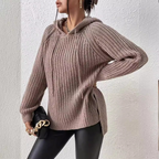 Pullover Hooded Sweater Women's Loose Slimming | Streetwear