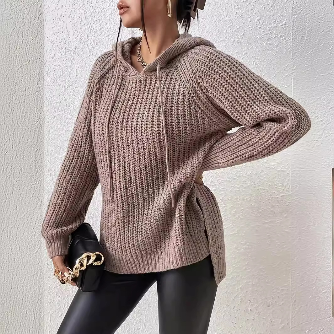 Pullover Hooded Sweater Women's Loose Slimming | Streetwear
