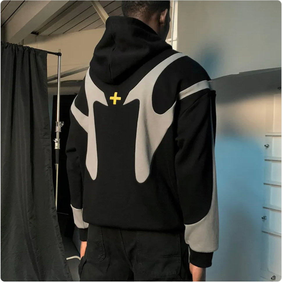 Trendy Hooded Zipper Cardigan