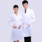 Men's and Women's Long Sleeve White Coat Experiment