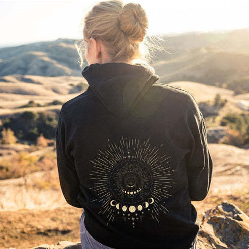 Casual Printed Sweatshirt for Women's Fashion | Streetwear