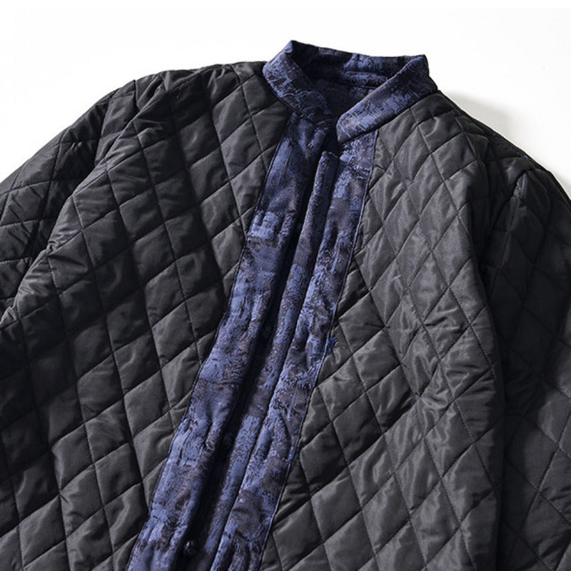 Japanese Retro Men's Cotton Padded Jacket & Coat