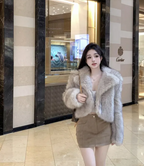 Faux Fur Elegance Coat