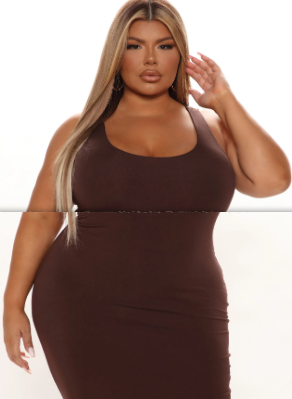 Shaping Bodysuit Dress for Curves and Support