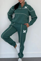 Hoodless Pullover Sweatshirt Sets | Streetwear