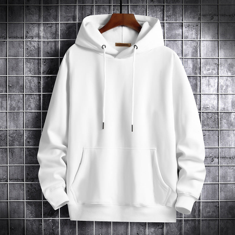 Velvet Thick Cotton Men's Hoodie - Casual Streetwear | Streetwear