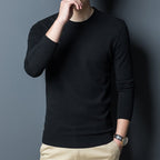Men's Thin Knitted Round Neck Sweater