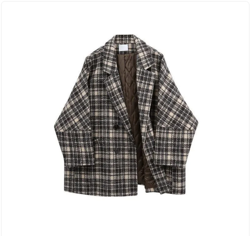 Women's Oversized Woolen Long Coat