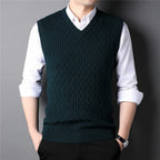 Warm Fashionable Casual Men's Tank Tops for Autumn/Winter