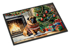 Bullmastiff Cozy Christmas Doormat