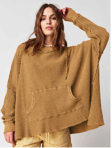 Hooded Loose Sweater for Women - Fashion Brand