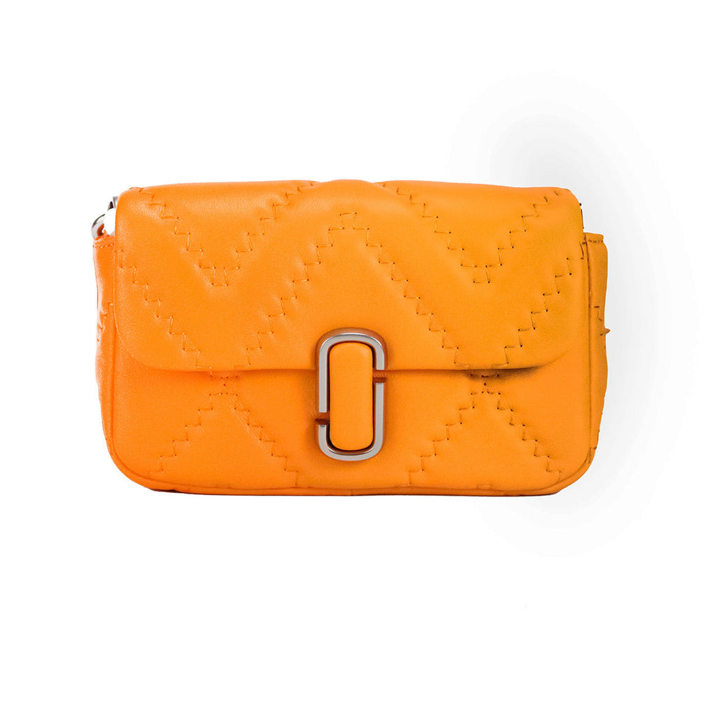 Marc Jacobs J Marc Mini Scorched Quilted Shoulder Bag