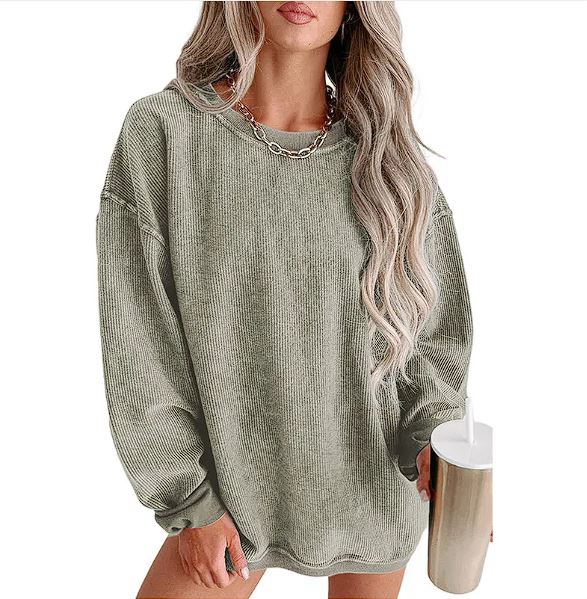 Women's Knitted Loose Sweatshirt | Streetwear