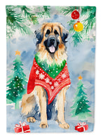 Leonberger Christmas Garden Flag