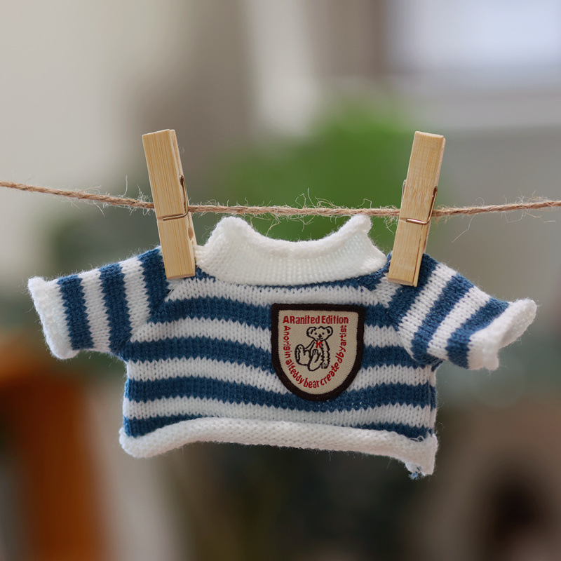 Cotton Sweater Costume for Bear Dolls