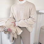 Wind-Padded Long-Sleeve Pullover Sweater | Streetwear
