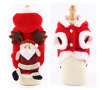 Winter Fleece Reindeer Outfit for Dogs (Bichon)
