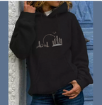 Hooded Solid Color Versatile Casual Hoodie for Youth | Streetwear