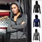 Women's Autumn Winter Fitness Jacket - Quick-Dry Hoodie | Streetwear