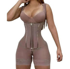 Women's 7-bone Steel Bar One-piece Corset Belly Contracting
