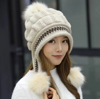 Cozy Fleece Ear Flap Beanie | Embroidered Cap