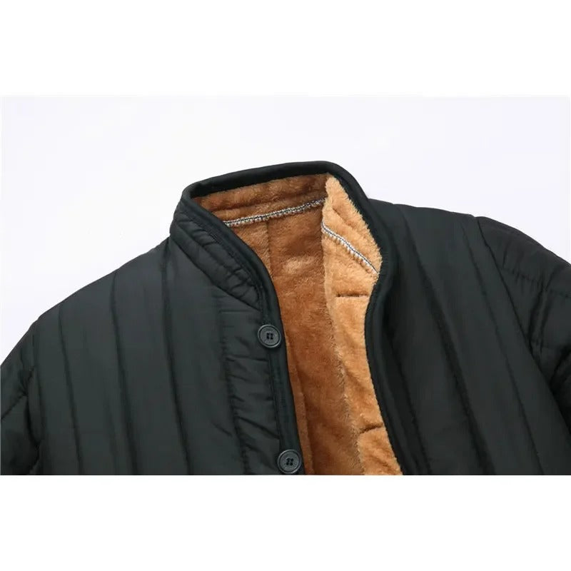 2024 Men's Casual Cotton Warm Winter Jacket Parka