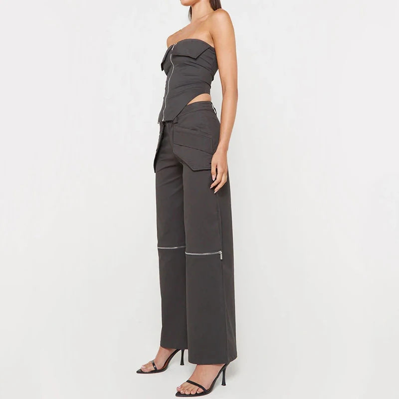 2023 Women's Stylish Irregular Bodysuit Jumpsuit