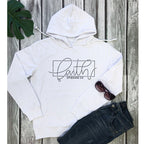 Women's Alphabet Hooded Sweatshirt with Pockets | Streetwear