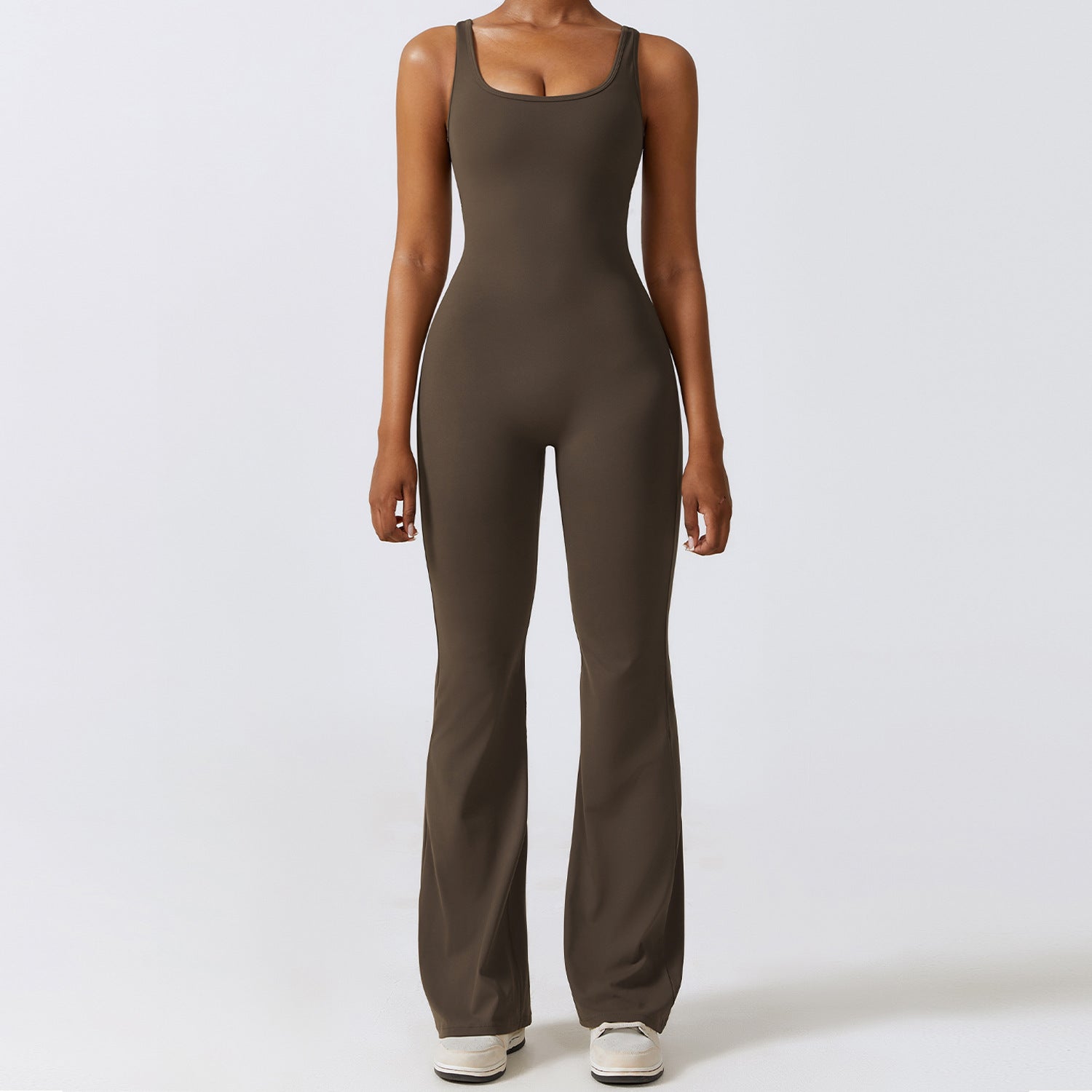 2023 Hollow Back Bodysuit for Fitness and Yoga