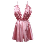 Colorful Strap Bodysuit - Women's Sleepwear Jumpsuit