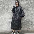 Winter Women's Plus Size V-neck Lace Up Cotton Jacket