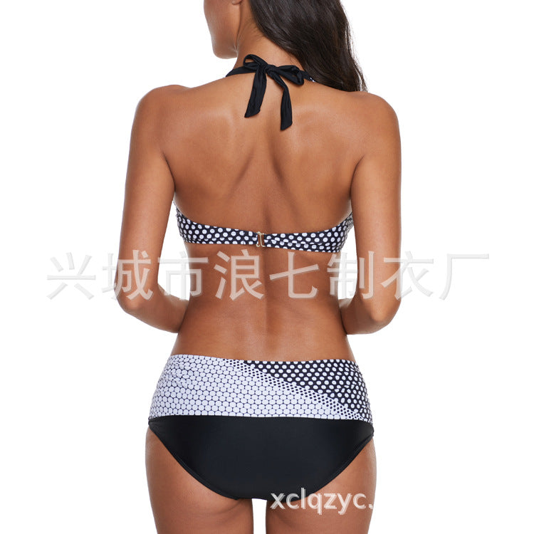 2023 New Women's Cross-Border Separates Bikini Set